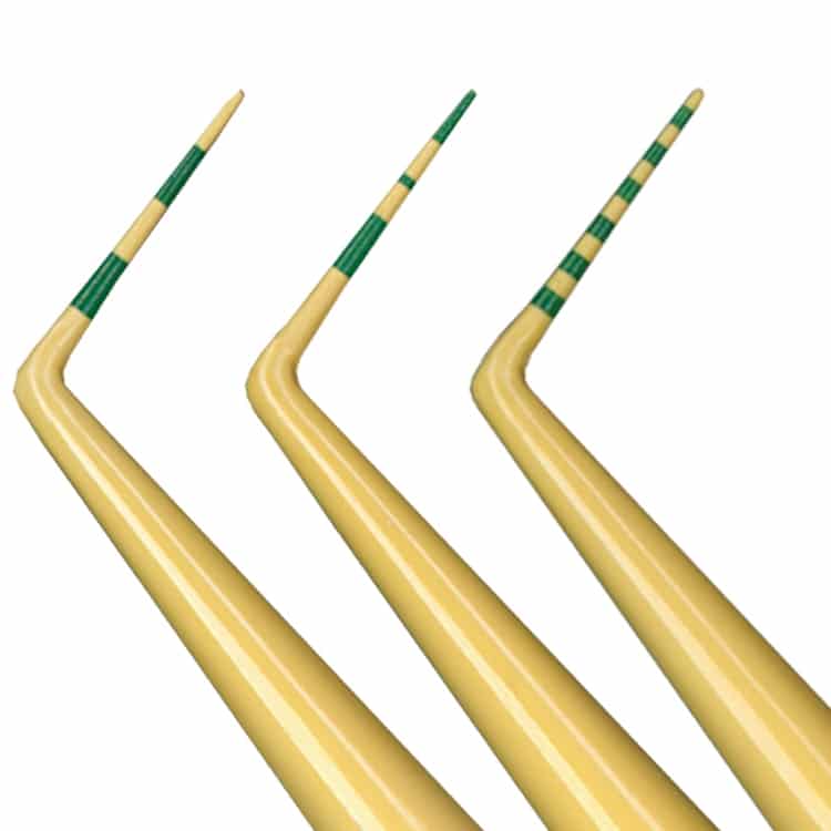 > Die hochflexible Sonde folgt der Anatomie und ermöglicht präzise Messungen