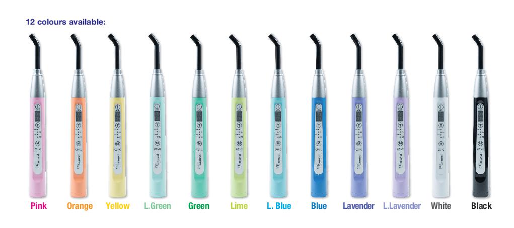 LED Curing Light - 360° Drehbarer Lichtleiter, Automatische Kompensationsschaltung für konstante Ausgangsleistung, Leichtes Gewicht: ca. 85 g